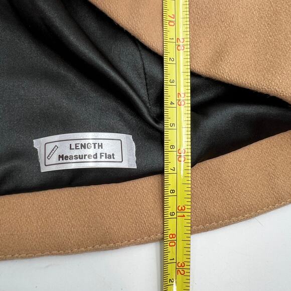 Bebe Wool Camel Coat Y2K - Picture 10 of 11
